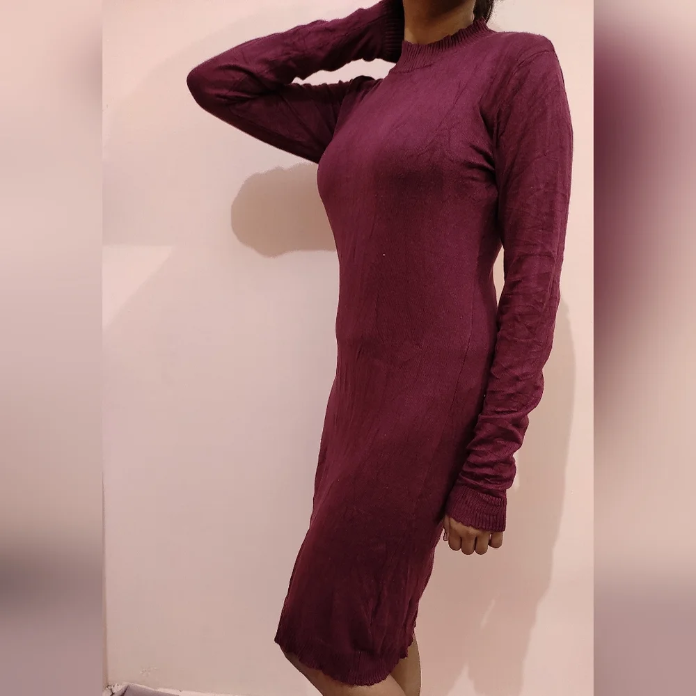 💜Winter bodycon dress - Picture 4 of 5